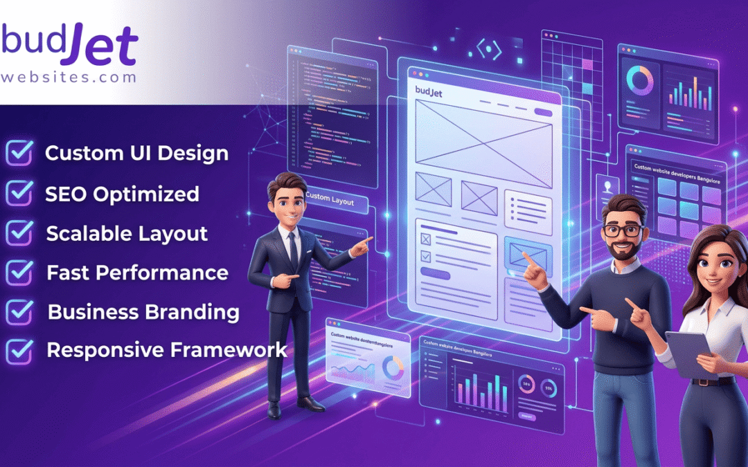 Why Businesses Prefer Custom Website Developers Bangalore for Unique Websites