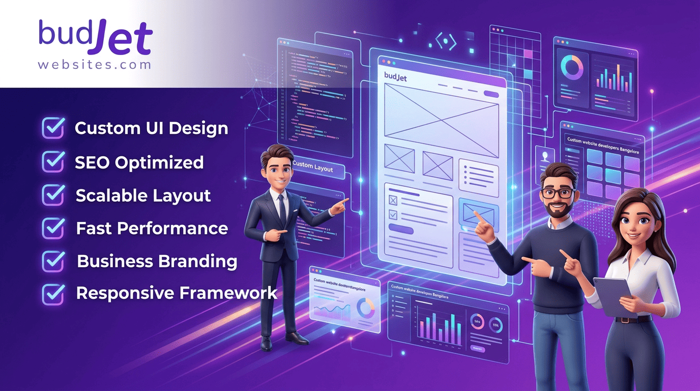Custom website developers Bangalore
