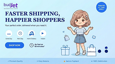 Faster shipping for a better online shopping experience